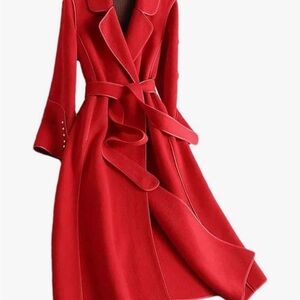 Elegant Red Women's Dress